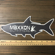 MAXXON GRAY 'TARPON' STICKER