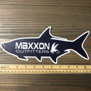 MAXXON BLUE 'TARPON' STICKER