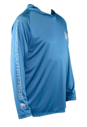STEALTH Hooded Long Sleeve Performance Shirt