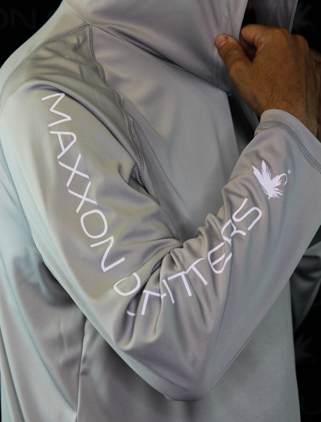 STEALTH Hooded Long Sleeve Performance Shirt