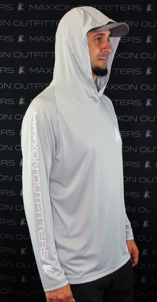 STEALTH Hooded Long Sleeve Performance Shirt